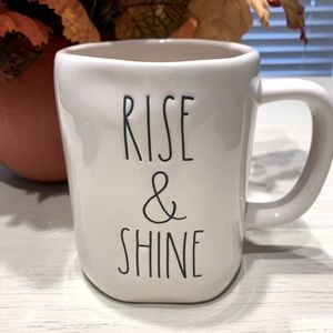Rae Dunn - Rise & Shine Coffee/Tea Mug/Cup NEW